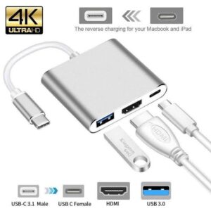 Type C to OTG+HDMI+USB Convertor 3 in 1 Convertor